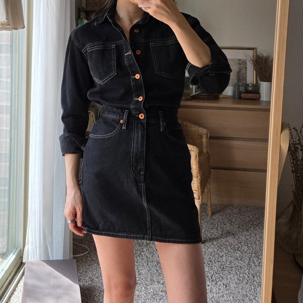 Slvrlake Denim Mini Dress